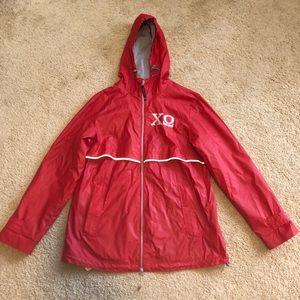 Chi Omega Rain Jacket